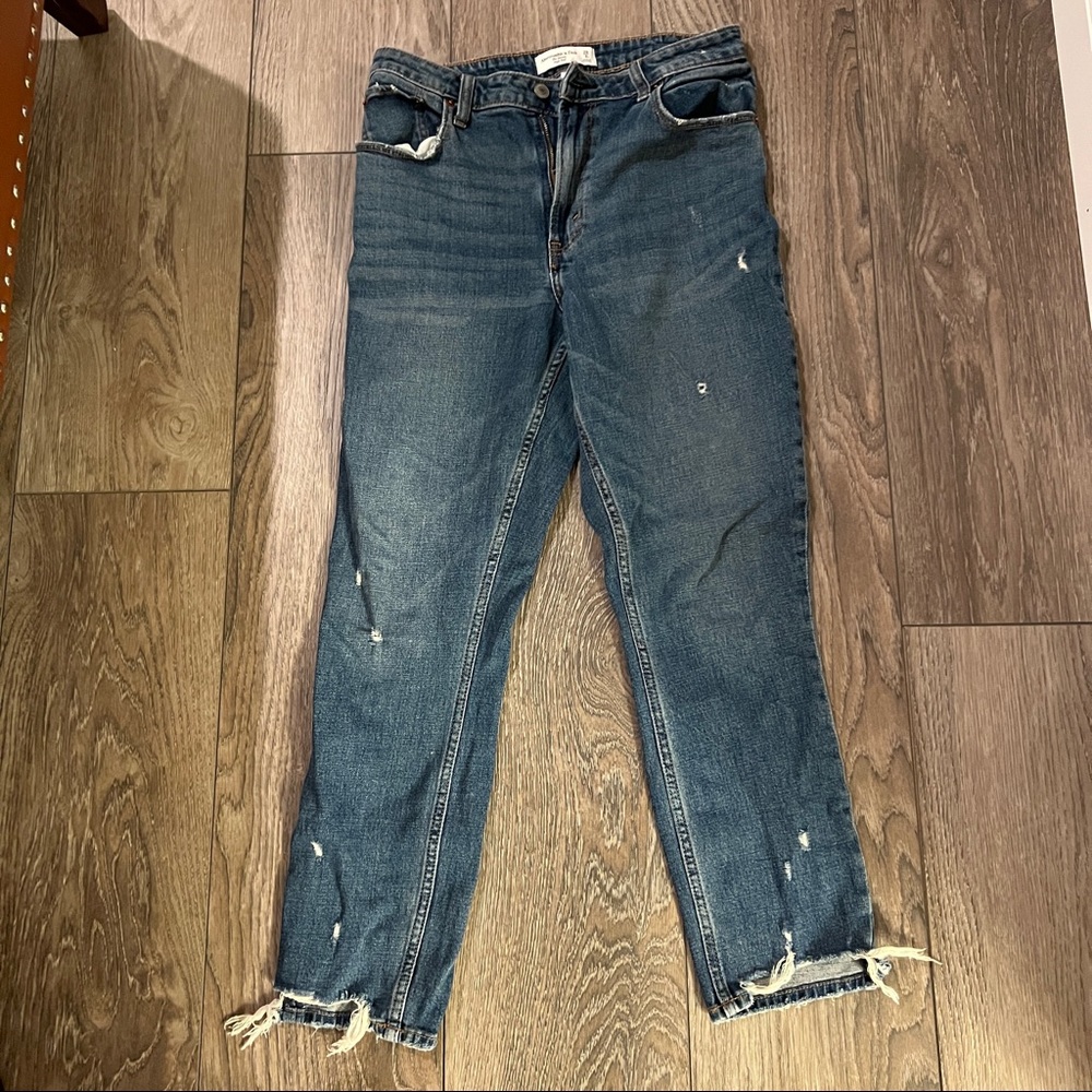 Abercrombie & Fitch Women's
Curve Love High Rise Skinny Jeans